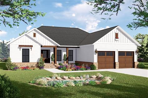 Ranch Style House Plans One Story Home Design And Floor Plans