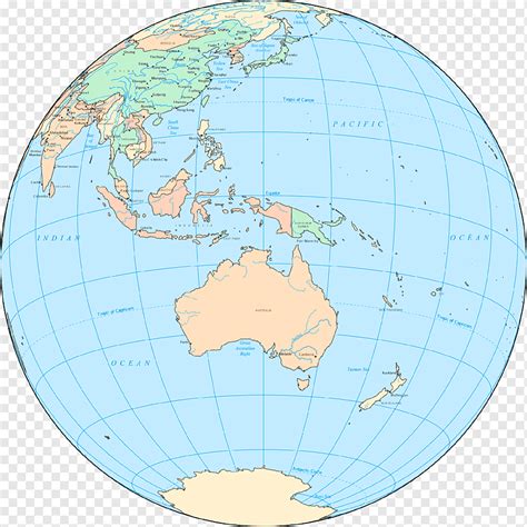 Globo Ilhas Ashmore E Cartier Mapa Mundial Austraalia Ja Okeaania