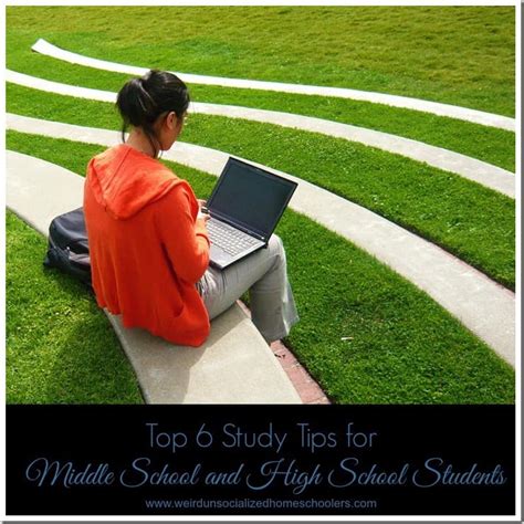 Good luck with your next exams, whenever. Top 6 Study Tips for Middle School and High School ...