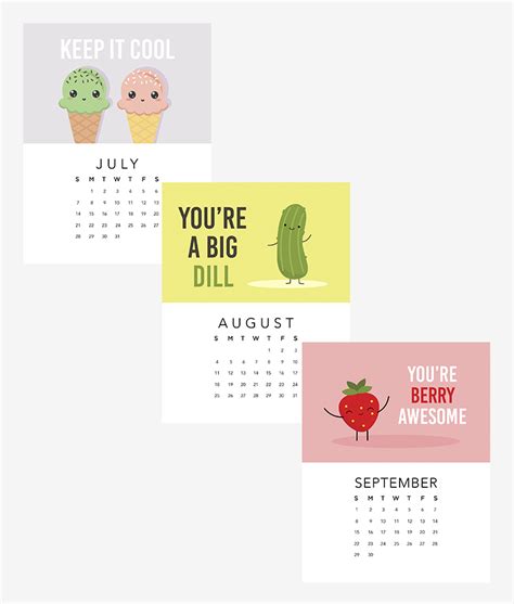 The magazine will be publicly available on july 23, 2021. 2021 Food Puntastic Desk Calendar - IMPAPER