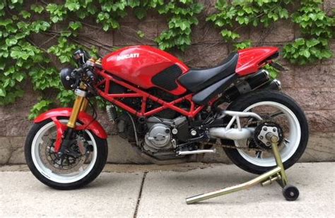 This has been a really comfortable bike to cruise on, but is very nimble and carves corners well. Well-Modified - 2005 Ducati Monster S2R 800 - Bike-urious