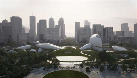 Galería De Mad Architects Revela El Diseño Para El Parque Cultural De
