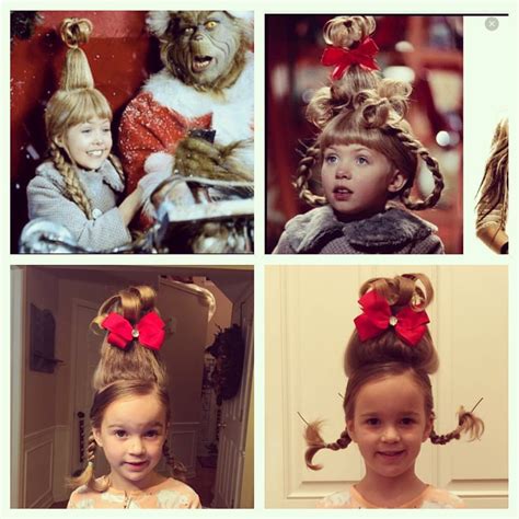 Miss Sophie Was Cindy Lou Who For Crazy Hair Day Cindy Lou Who Hair