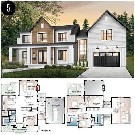 Modern Floor Plans With Pictures Floorplans Click
