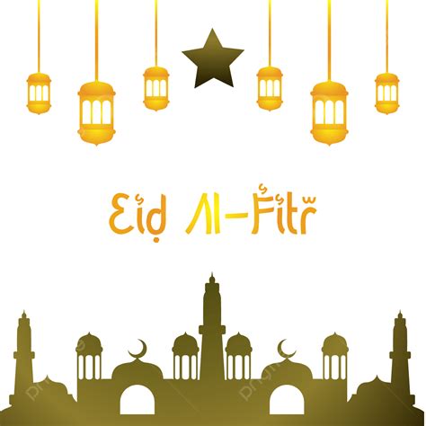 Eid Al Fitr Vector Hd Images Eid Al Fitr Brown Star Border Ramadan