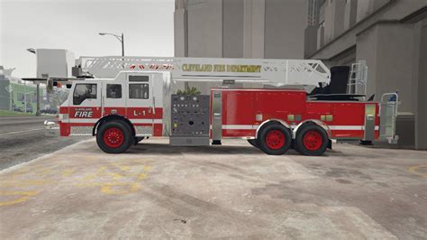 Cleveland Fire Department Truck Textures Gta5