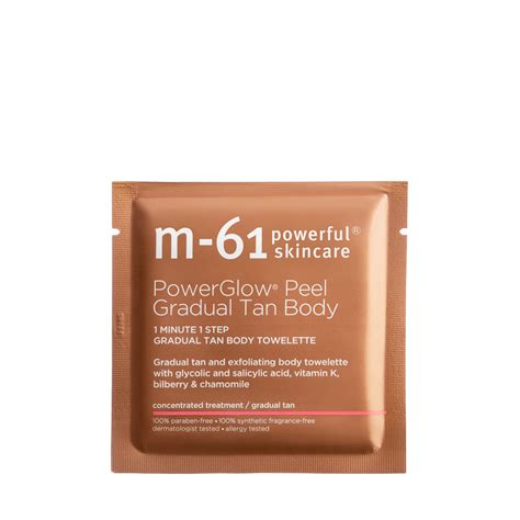 Powerglow® Peel Gradual Tan Body M 61 Powerful Skincare