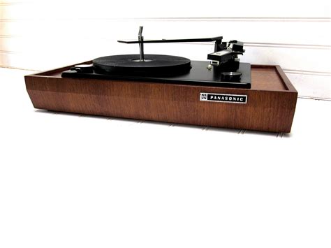 Reserved For Stephanie Vintage Turntable Panasonic Model Rd