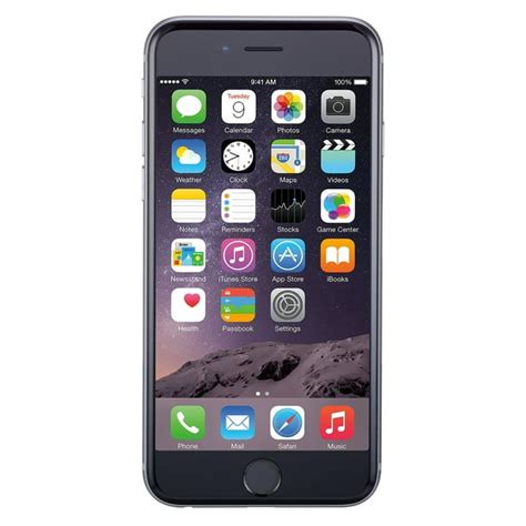 Apple Iphone 6 16gb Space Gray Atandt Locked Smartphone Grade B
