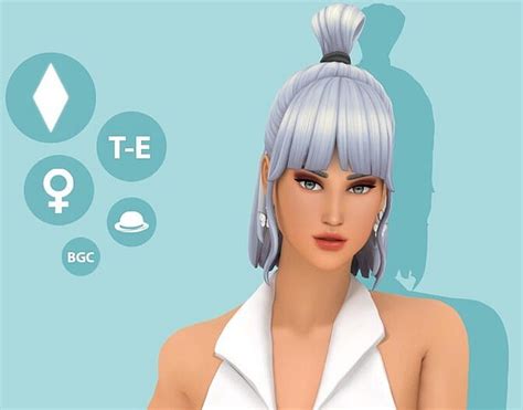 Jessie Maxis Match Hair By Simcelebrity00 At Tsr Sims 4 Updates