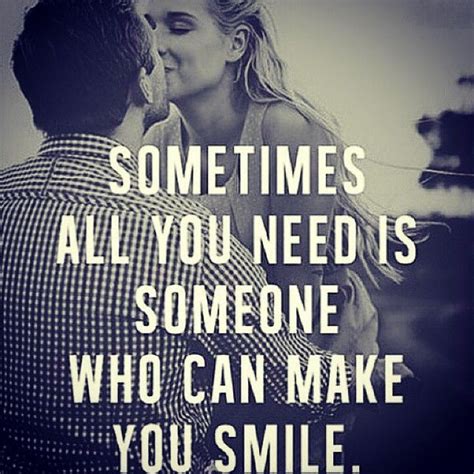 Someone Who Makes You Smile Love Love Quotes Quotes Quote Smile In Love Love Quote I Love You