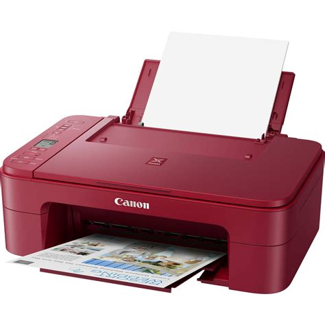 Canon Pixma Ts3320 Wireless Inkjet All In One Printer Red Walmart