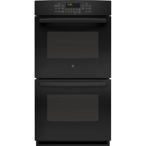 Ge Self Cleaning True Convection Double Electric Wall Oven Fingerprint
