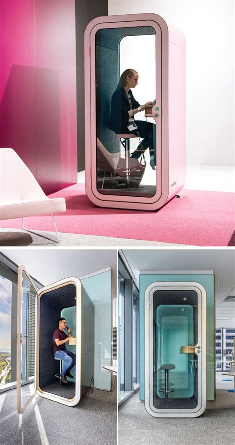 These Soundproof Phone Booths And Meeting Pods Are Designed To Be