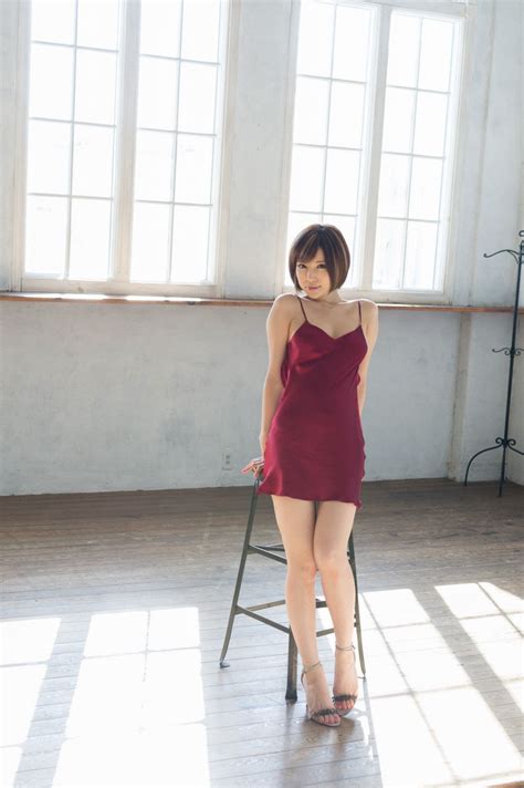 Yuria Satomi 『 里美 ゆりあ 』 10 Fashion Slip Dress Mini Dress
