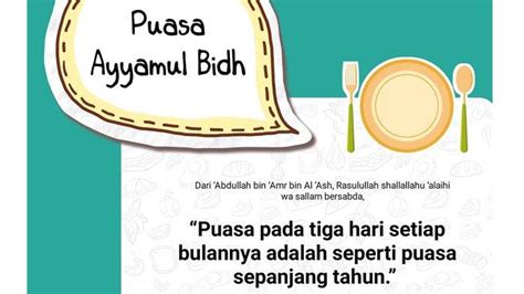 Disebut ayyamul bidh karena pada 3 hari. Pengertian Puasa Ayyamul Bidh 13,14,15 Dzulqaidah, Lengkap ...