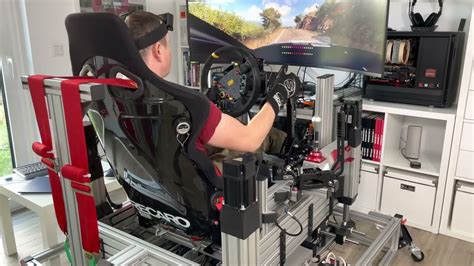 Insane Sim Racing Motion Simualtor Dirt Rally On The Limit