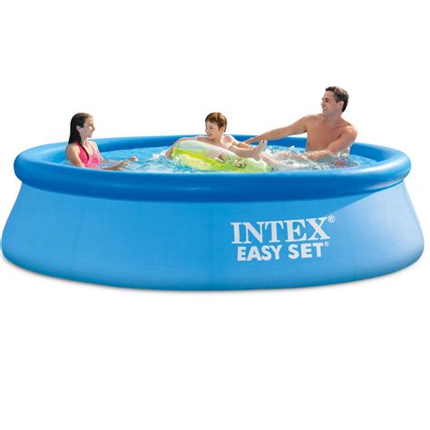 Intex 10 X 30″ Easy Set Round Inflatable Above Ground Pool Wam Kitchen
