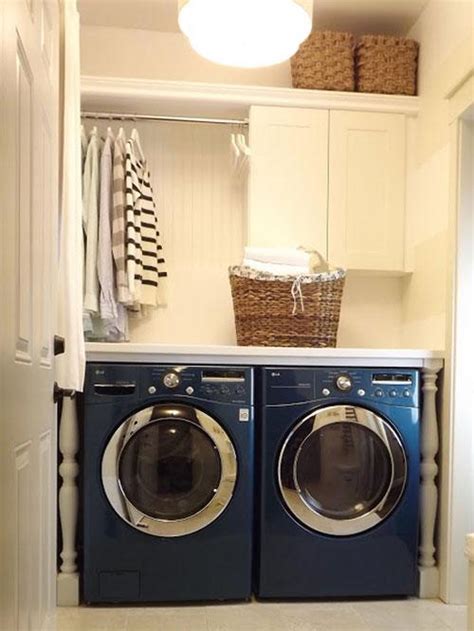 Small Laundry Room Storage Tips