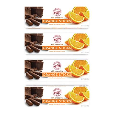 Treat Yourself To The Delicious Dark Chocolate Orange Sticks From Sweets