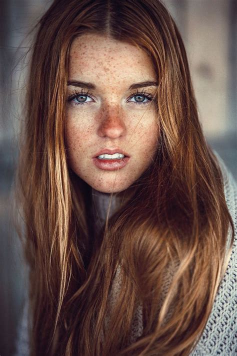 Lara By Stefan Traeger On 500px Beautiful Freckles Blonde With Freckles Red Hair Freckles