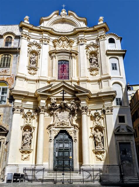 The Church Of Santa Maria Maddalena In Rome Walks In Rome Est 2001