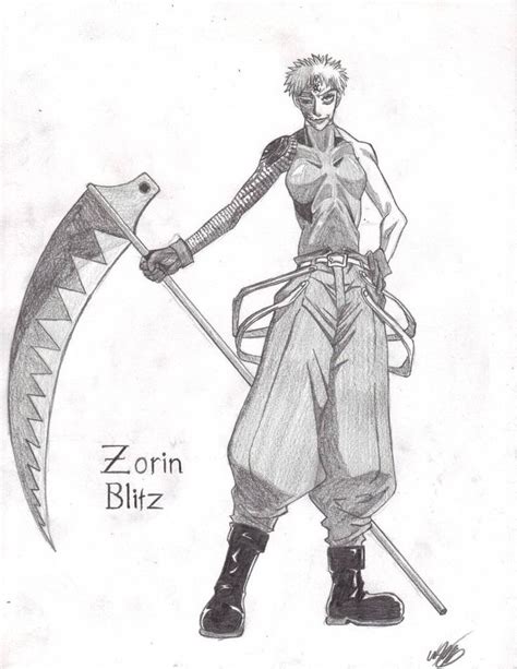 Zorin Blitz By Wamd94 Illustration Humanoid Sketch Art