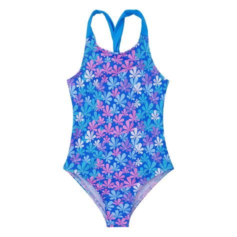 Msemis Girls Mermaid One Piece Swimsuit Kids Ruffle Bathing Suits With