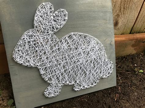 Made To Order Bunny Rabbit String Art Easter String Art Etsy