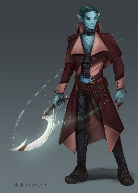 Male Water Genasi Male Character Fantasy Character Ar Vrogue Co