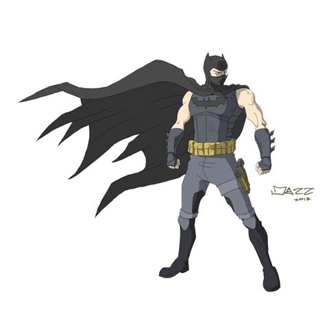 Anime Style Batman By Jazzdelacuesta On Deviantart