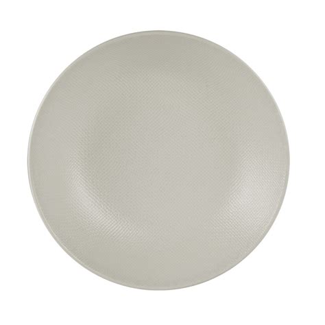 TABLE PASSION Grande Assiette Creuse Vesuvio Blanc 25 Cm Lot De 6