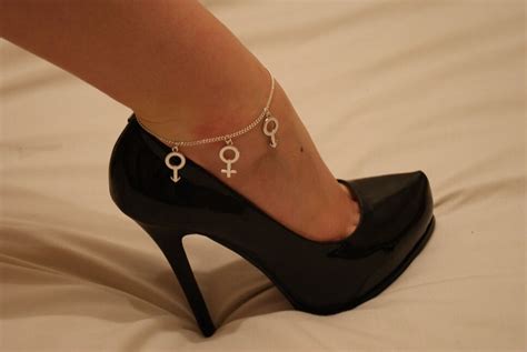 Sexy Premium Mfm Symbols Anklet Ankle Chain Jewellery Swinger Threesome Fetish Ebay