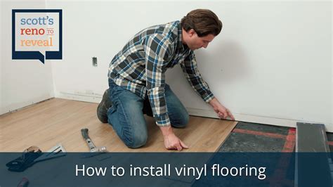 How To Install Vinyl Flooring Youtube