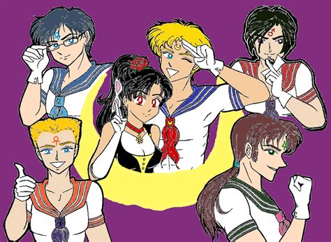 Sailor Moon Genderbend Genderbend Sailor Moon Sailor
