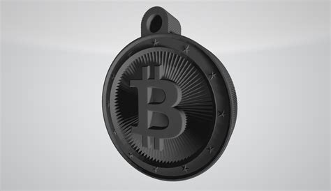 Stl File Bitcoin Keychain・design To Download And 3d Print・cults
