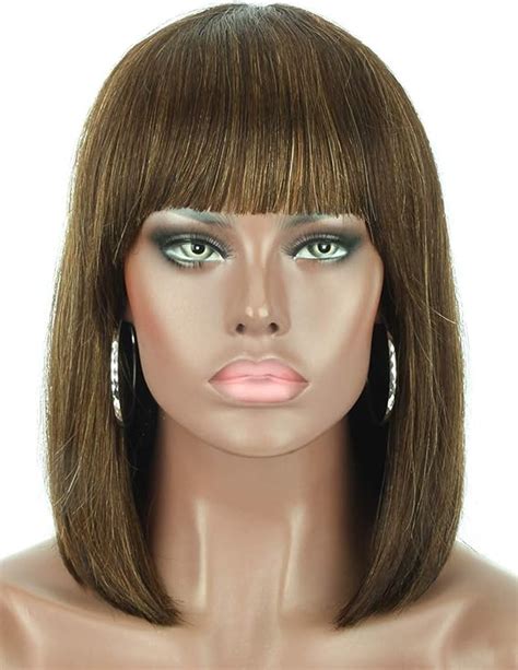 Beauart 12 Short Hair Bob Wigs 100 Remy Human Hair Wigs Straight Hair