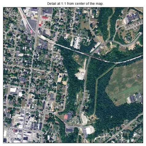 Aerial Photography Map Of Bardstown Ky Kentucky