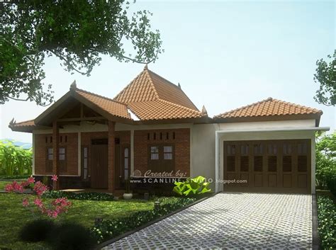 Model yang sederhana tapi fungsional, menjadi daya tarik dari desain rumah minimalis. Desain Rumah Joglo Bergaya Modern di Jawa Tengah | Konsep ...