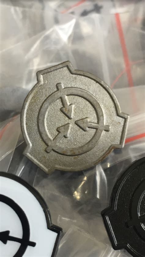 Secure Contain Protect Scp Logo Enamel Pins On Storenvy