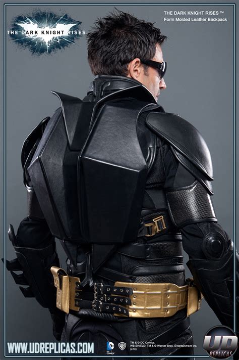 Leather Batman Backpack Inspired By The Dark Knight Films