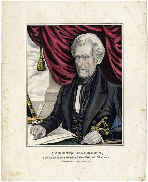 Andrew Jackson Seventh President Of The United States