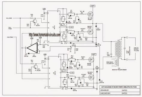 Inverter circuit diagram simple / description. Microtek Inverter Pcb Layout - PCB Circuits