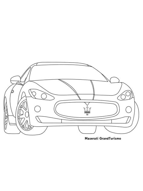 Exclusive Cars Coloring Pages For Babes Classic Sports Cars Car Drawings Maserati Bright