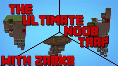 Minecraft Redstone Minis 2 The Ultimate Noob Trap Youtube