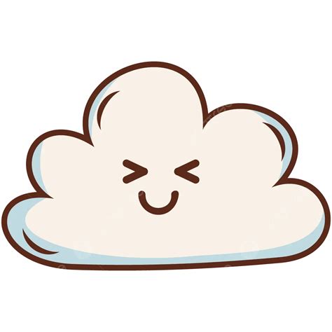 Cute Cloud Vector Cute Cloud Cartoon Cloud PNG And Vector With