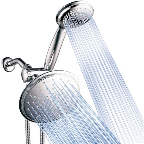 Rain Shower Head And Handheld Combo Standard Pedestal Sink