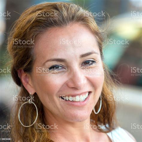 Smiling Mature Woman Stock Photo Download Image Now 40 49 Years