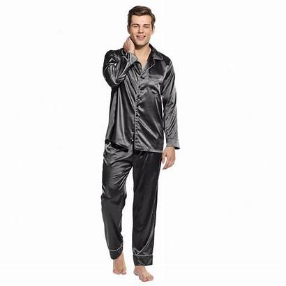 Pajamas Satin Waist Elastic Nightwear Pajama Sleeve