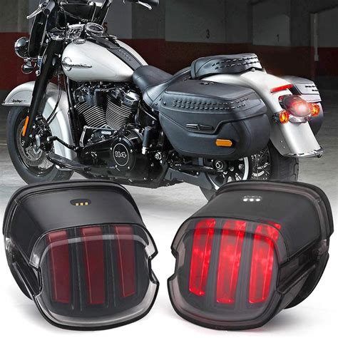 Harley Tail Light Dot Approved Brake Running Lights Motorcycle Led